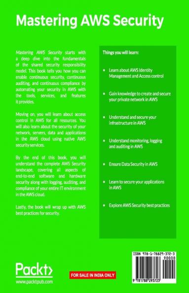 Mastering AWS Security