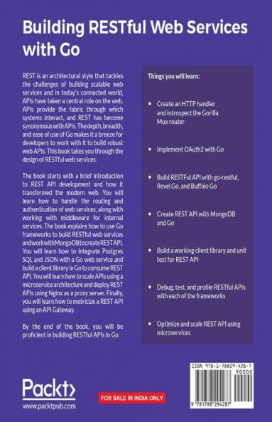 Building RESTful Web services with Go