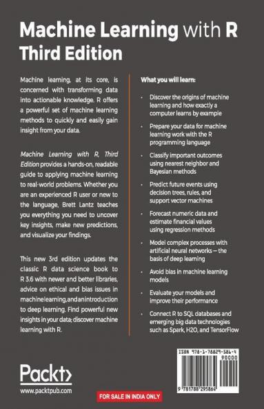 Machine Learning with R - Third Edition