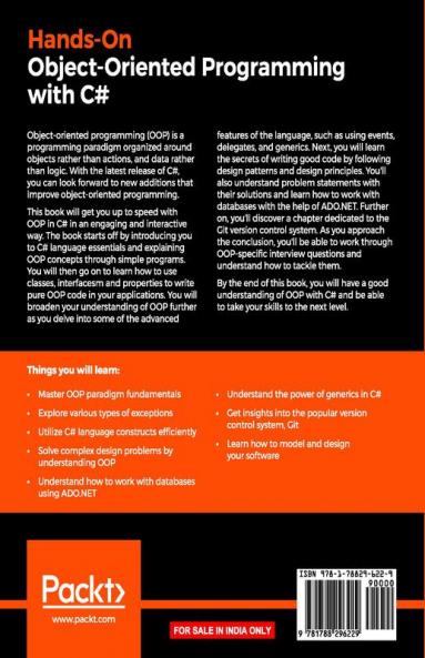 Hands-On Object-Oriented Programming with C#