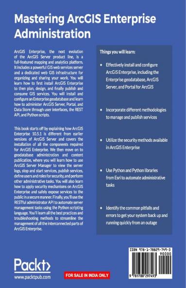 Mastering ArcGIS Enterprise Administration