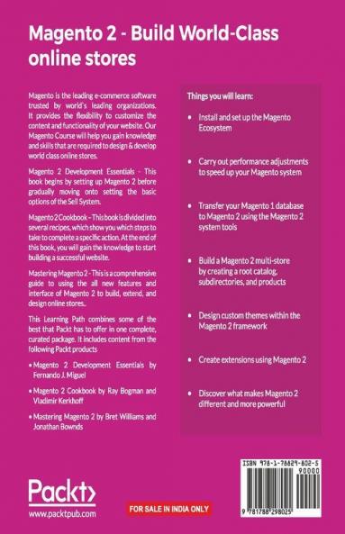 Magento 2 - Build World-Class online stores