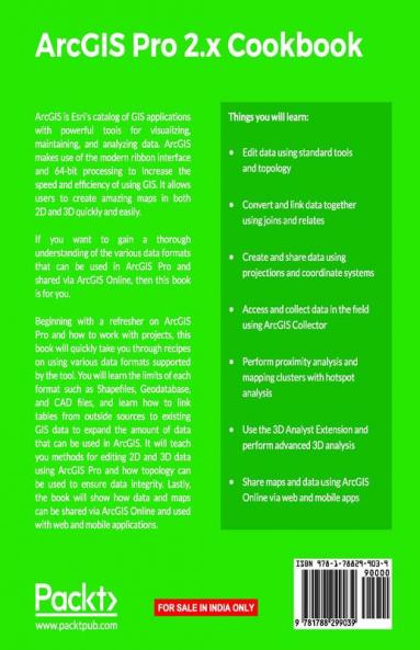 ArcGIS Pro 2.x Cookbook