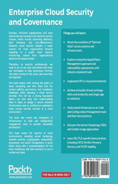 Enterprise Cloud Security and Governance