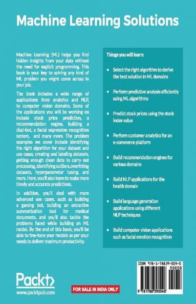 Machine Learning Solutions