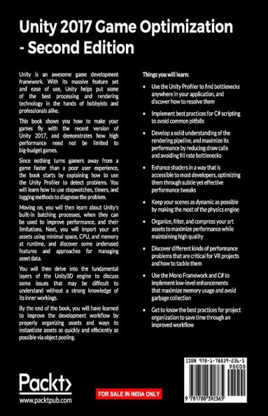 Unity 2017 Game Optimization Second Edition