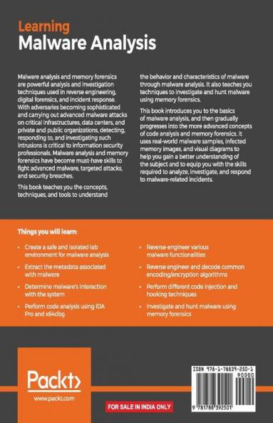 Learning Malware Analysis