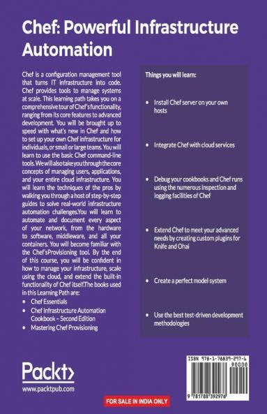 Chef: Powerful Infrastructure Automation
