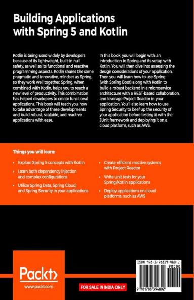 Building Applications with Spring 5 and Kotlin