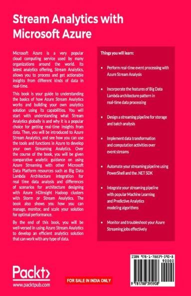 Stream Analytics with Microsoft Azure