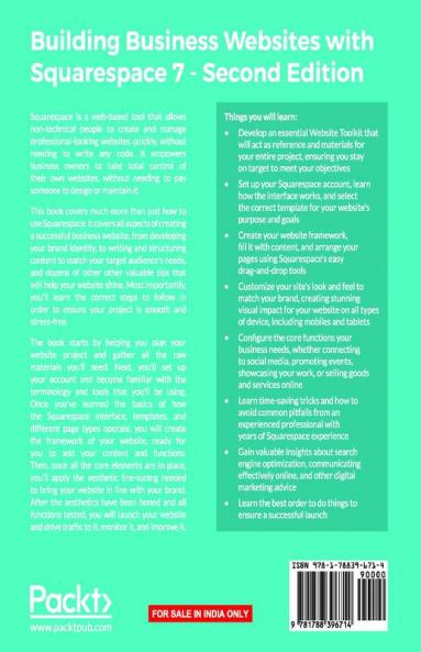 Building Business Websites with Squarespace 7 - Second Edition