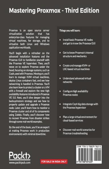 Mastering Proxmox - Third Edition