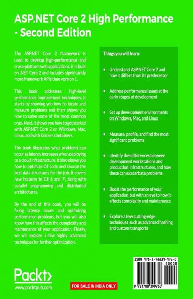 ASP.NET Core 2 High Performance