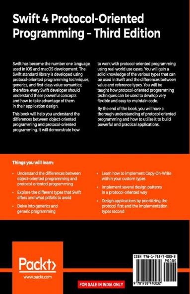 Swift 4 Protocol-Oriented Programming - Third Edition