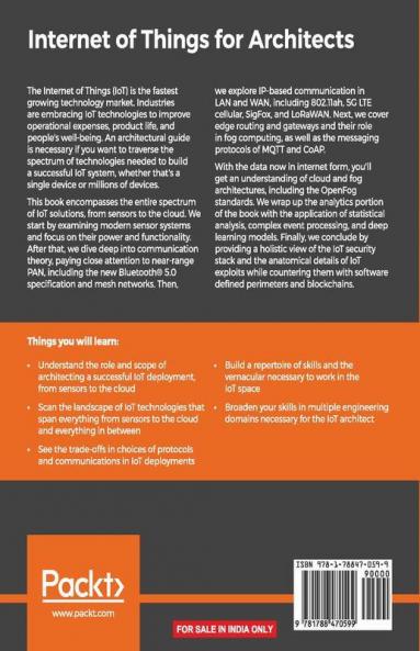 Internet of Things for Architects