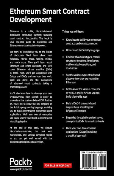 Ethereum Smart Contract Development