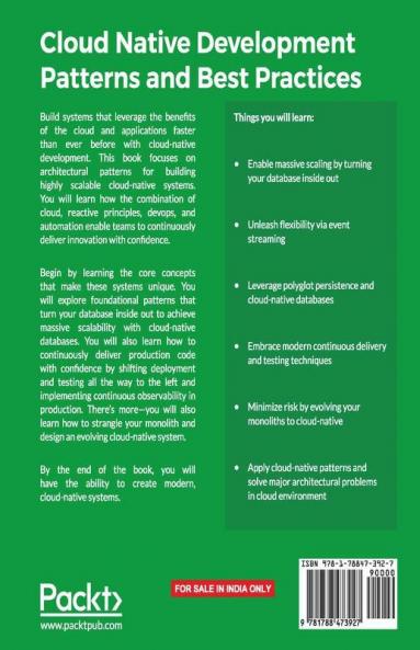 Cloud Native Development Patterns and Best Practices