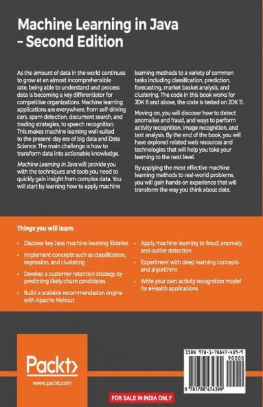 Machine Learning in Java Second Edition