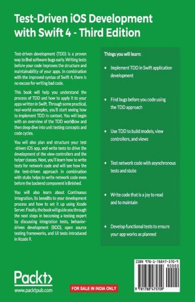 Test-Driven iOS Development with Swift 4