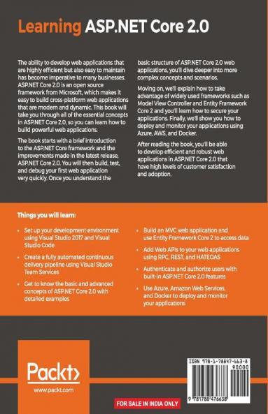 Learning ASP.NET Core 2.0