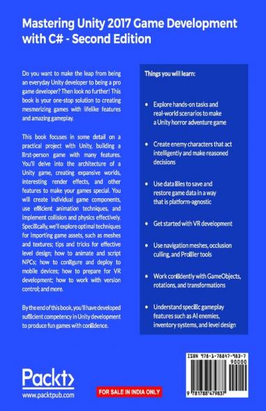 Mastering Unity 2017 Game Development with C# - Second Edition