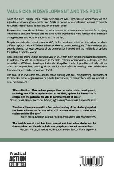 Value Chain Development and the Poor