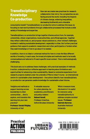 Transdisciplinary Knowledge Co-production for Sustainable Cities