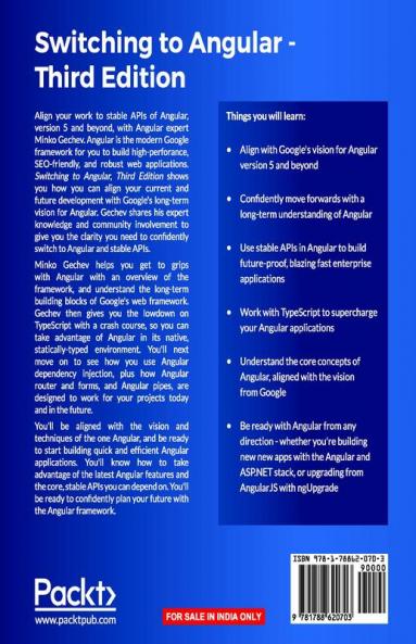 Switching to Angular