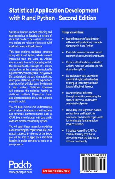 Statistical Application Development with R and Python