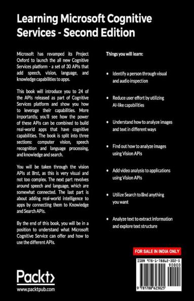 Learning Microsoft Cognitive Services