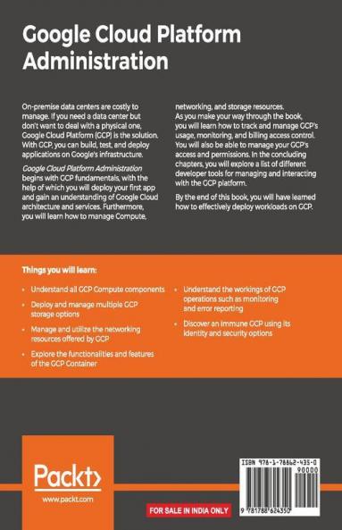 Google Cloud Platform Administration