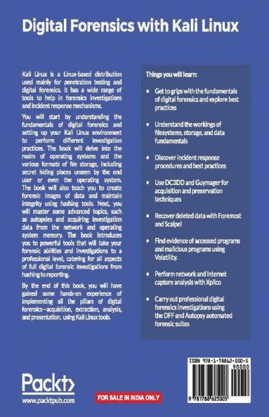 Digital Forensics with Kali Linux