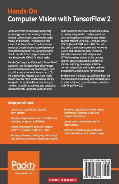 Hands-On Computer Vision with TensorFlow 2