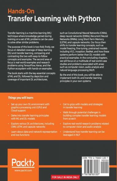 Hands-On Transfer Learning with Python