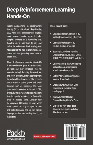 Deep Reinforcement Learning Hands-On