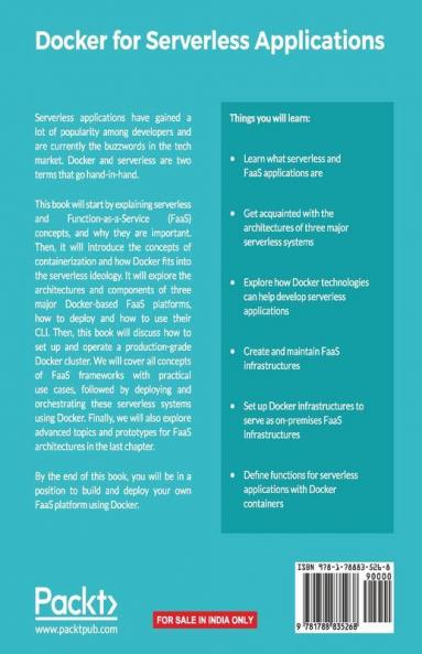 Docker for Serverless Applications
