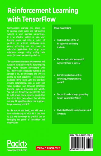 Reinforcement Learning with TensorFlow