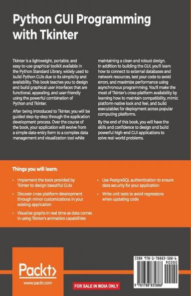 Python GUI Programming with Tkinter