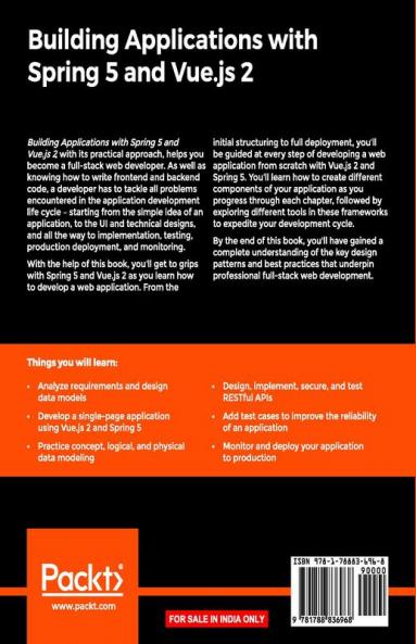 Building Applications with Spring 5 and Vue.js 2