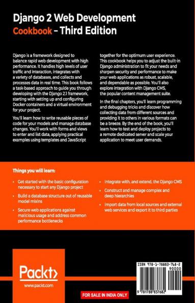 Django 2 Web Development Cookbook - Third Edition