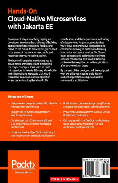 Hands-On Cloud-Native Microservices with Jakarta EE