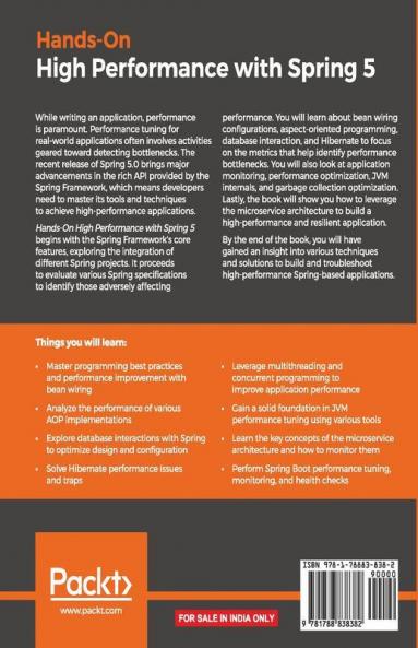 Hands-On High Performance with Spring 5