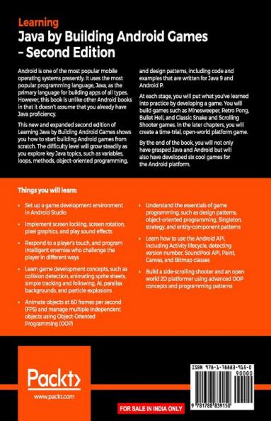Learning Java by Building Android Games - Second Edition