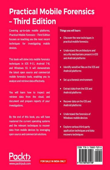 Practical Mobile Forensics - Third Edition