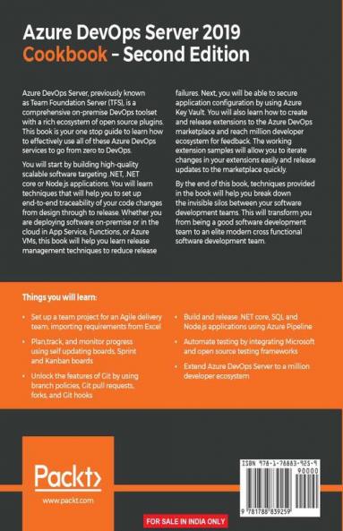 Azure DevOps Server 2019 Cookbook