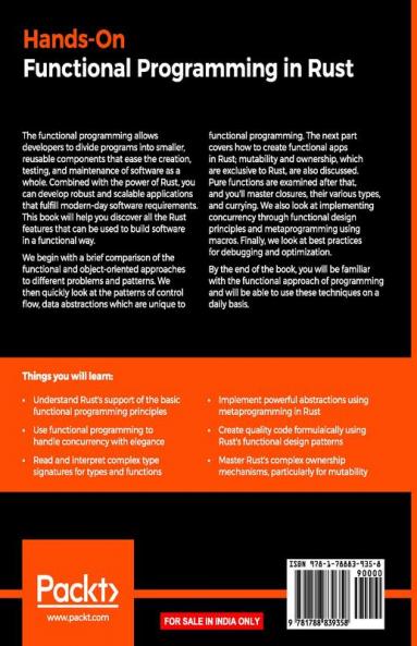 Hands-On Functional Programming in Rust