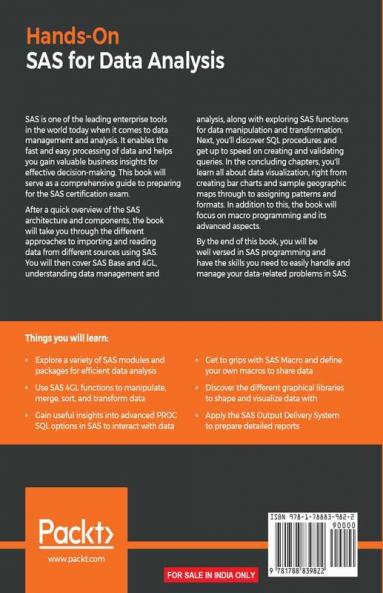 Hands-On SAS For Data Analysis
