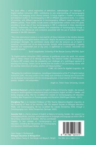 English-Medium Instruction and Translanguaging