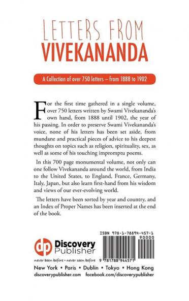 Letters from Vivekananda