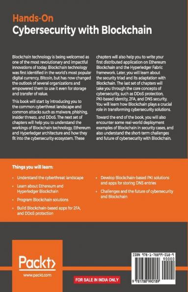 Hands-On Cybersecurity with Blockchain